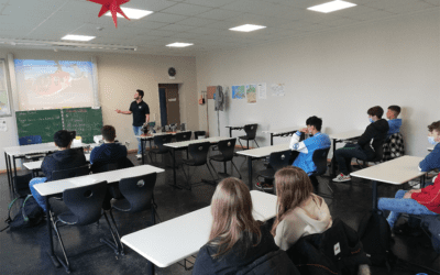 Azubi-Talk: Auszubildende von ZF und Fehr präsentierten ihren Berufsalltag im Klassenzimmer