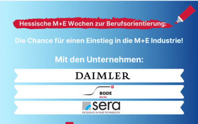 Kick-off in Nordhessen: Hessenweite M+E Wochen zur Berufsorientierung starteten in Fritzlar // Premiere: Neue, interaktive M+E Livestreams mit regionalen Firmen