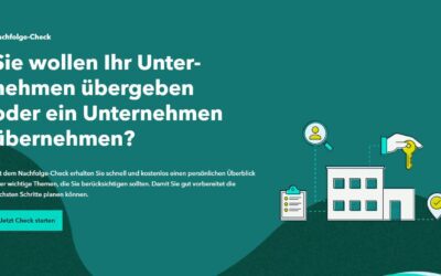 Mittelstand im Wandel: Ministerium veröffentlicht Check zur Unternehmensnachfolge