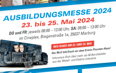 Marburg: Ausbildungsmesse „Ansage Zukunft“ am 23. und 24. Mai