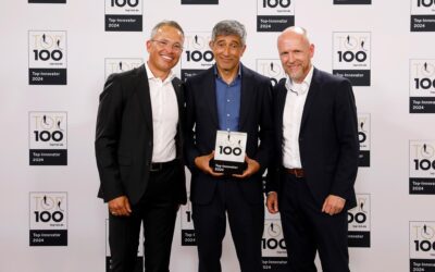 TOP 100-Award: Ranga Yogeshwar ehrt sera für Innovationsleistungen