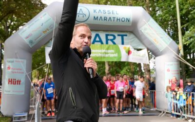 Große Bühne für HESSENMETALL beim Kassel Marathon