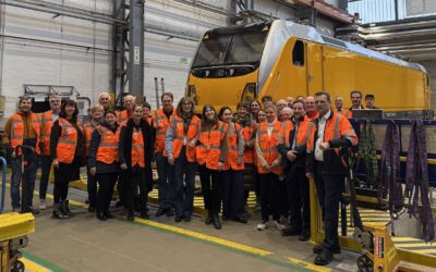 Geburtstagsunternehmensbesuch bei Alstom: Innovative Mobilität hautnah erleben