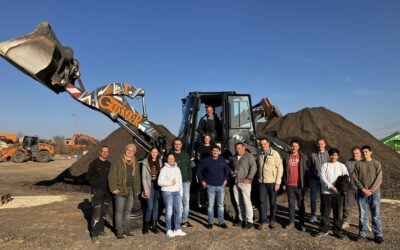 Wer etwas will, kann bei uns viel erreichen!                      Netzwerk SCHULEWIRTSCHAFT Marburg zu Gast bei Bauunternehmen Heinrich Geißler in Kirchhain