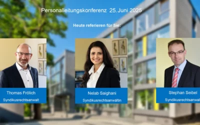 Personalleitungskonferenz vom 25.09.2025: Annahmeverzug, Holschuld und Schwerbehindertenvertretung