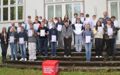 HESSENMETALL Nordhessen ehrt Nachwuchstalente des       58. Hessischen Mathematik-Wettbewerbs