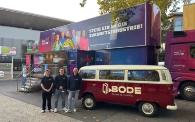Bühne, Beats und Berufsorientierung: der HESSENMETALL-InfoTruck beim 20. Kassel Marathon